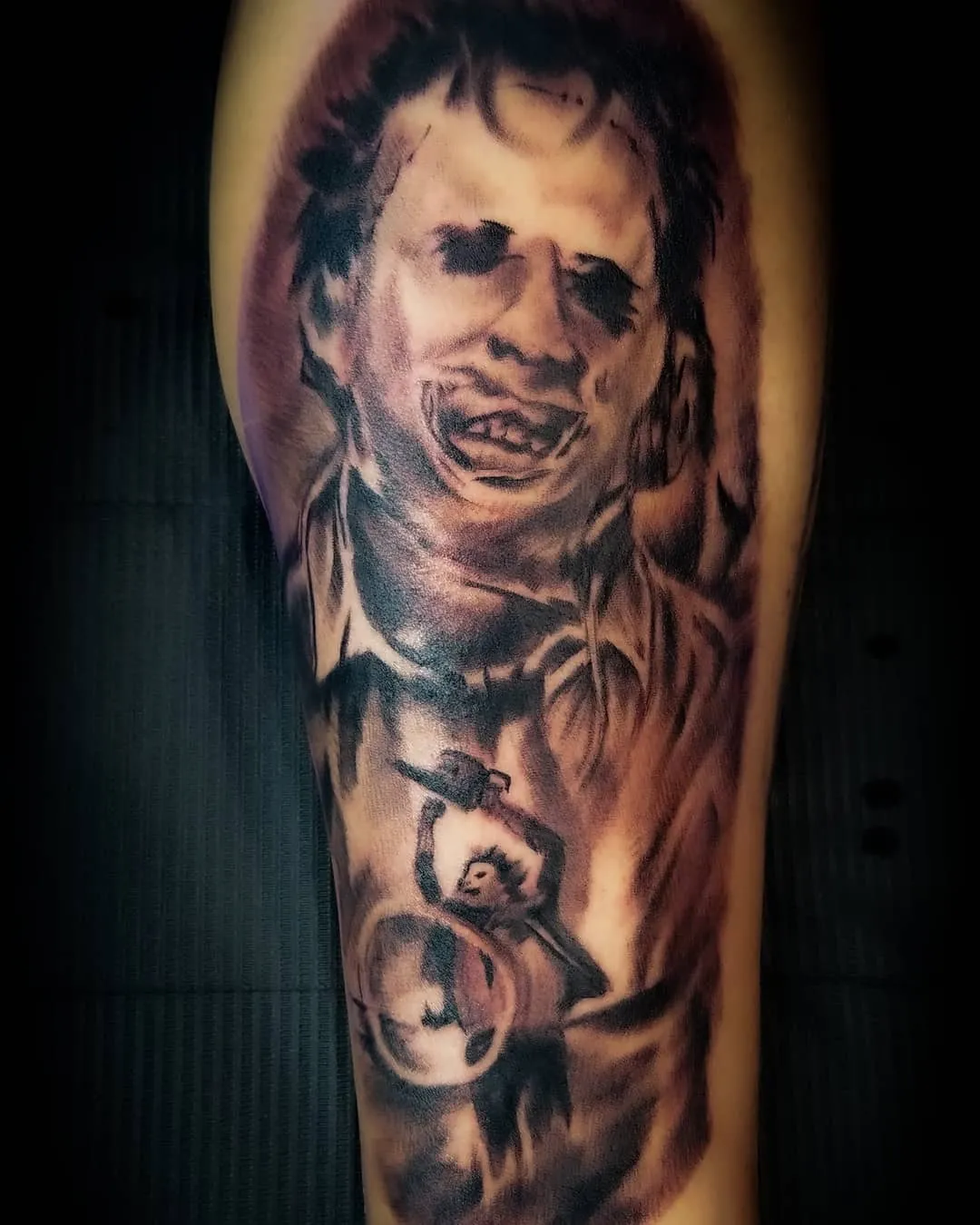 Tattoo by Pete Delia at Fallen Raven Tattoo Studio