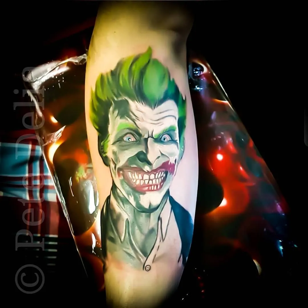 Tattoo by Pete Delia at Fallen Raven Tattoo Studio