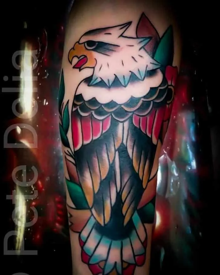 Tattoo by Pete Delia at Fallen Raven Tattoo Studio