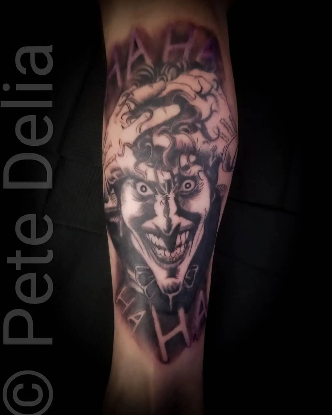 Tattoo by Pete Delia at Fallen Raven Tattoo Studio