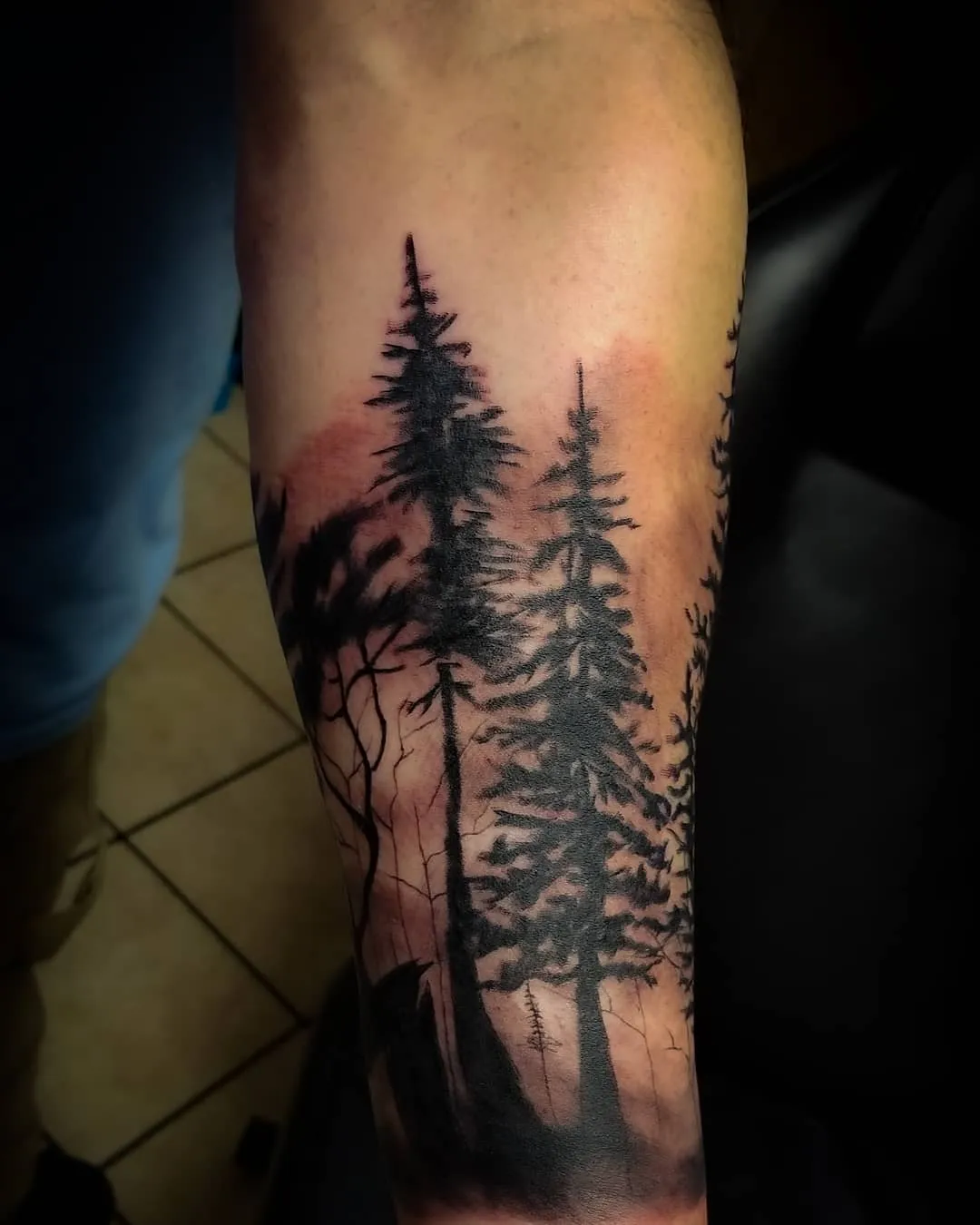 Tattoo by Pete Delia at Fallen Raven Tattoo Studio