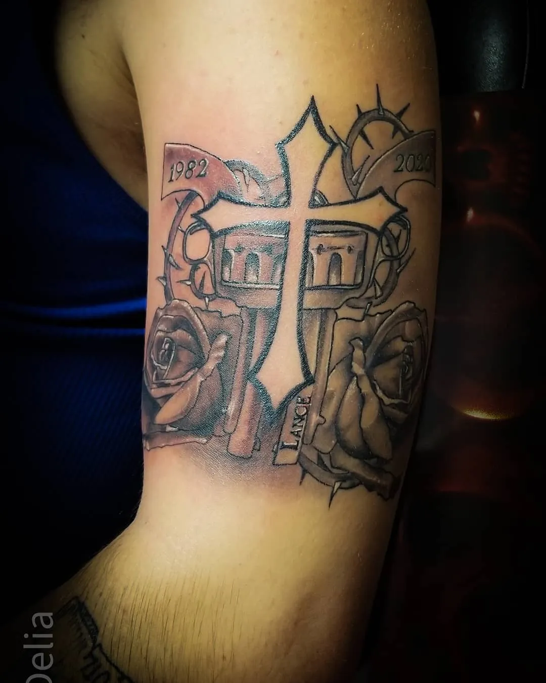 Tattoo by Pete Delia at Fallen Raven Tattoo Studio