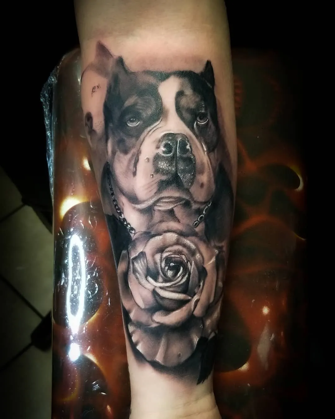 Tattoo by Pete Delia at Fallen Raven Tattoo Studio