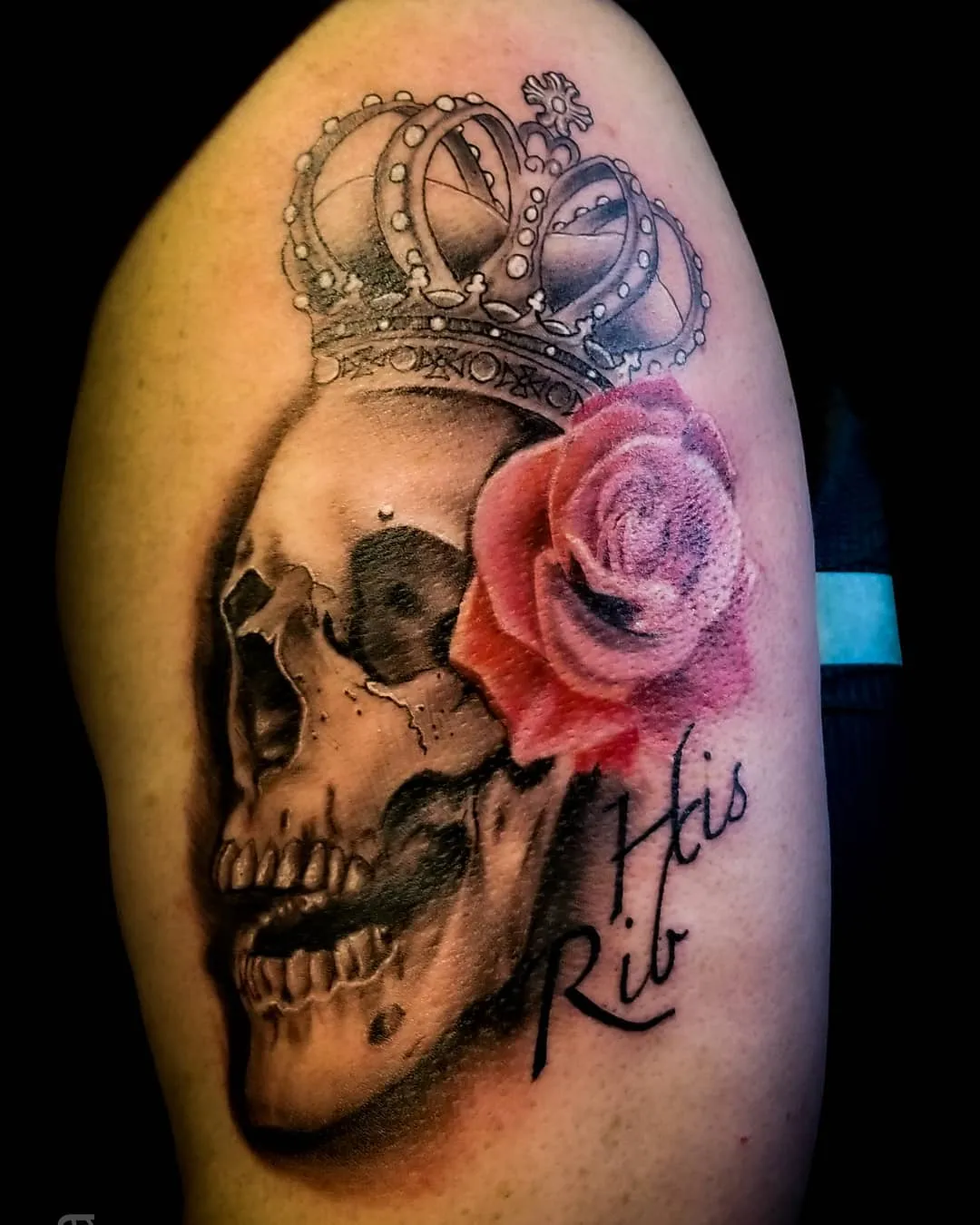Tattoo by Pete Delia at Fallen Raven Tattoo Studio