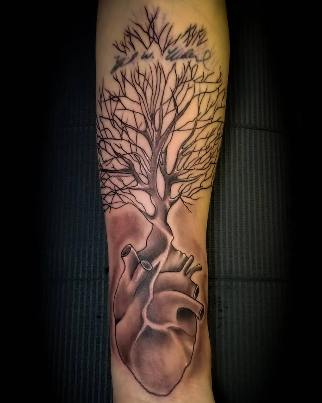 Tattoo by Pete Delia at Fallen Raven Tattoo Studio