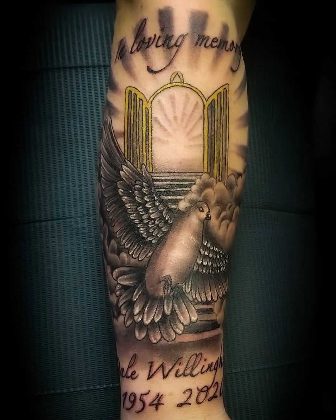 Tattoo by Pete Delia at Fallen Raven Tattoo Studio