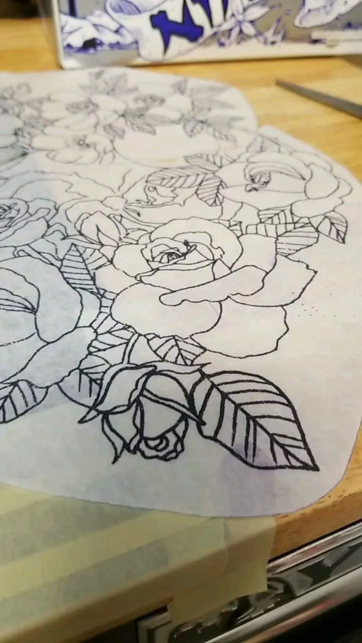 Tattoo by Pete Delia at Fallen Raven Tattoo Studio