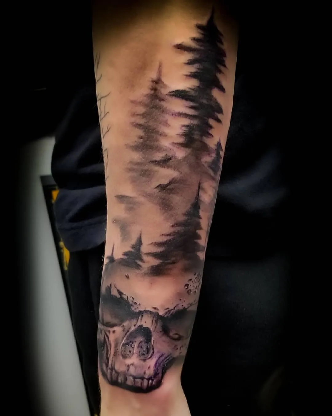Tattoo by Pete Delia at Fallen Raven Tattoo Studio