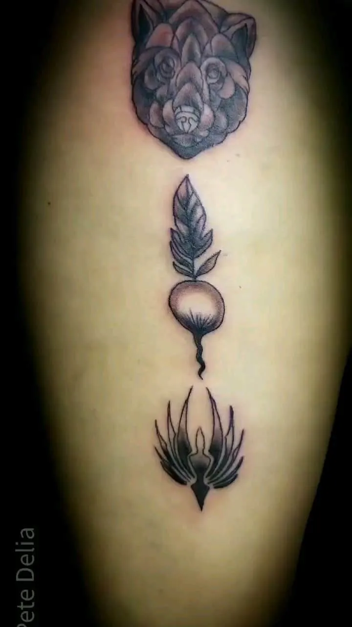 Tattoo by Pete Delia at Fallen Raven Tattoo Studio