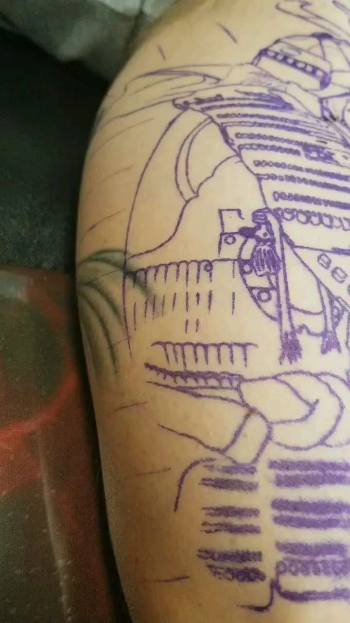 Tattoo by Pete Delia at Fallen Raven Tattoo Studio