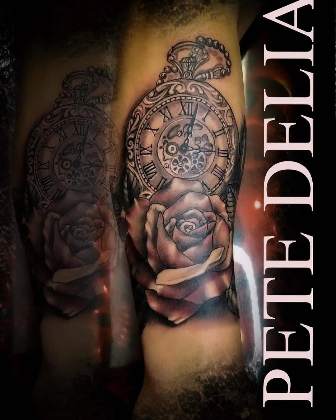 Tattoo by Pete Delia at Fallen Raven Tattoo Studio