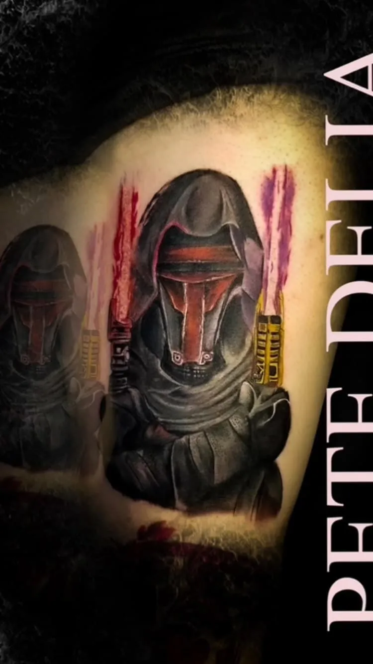 Tattoo by Pete Delia at Fallen Raven Tattoo Studio