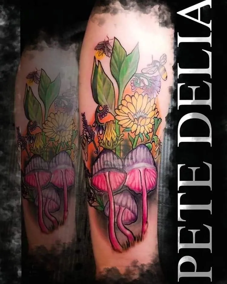 Tattoo by Pete Delia at Fallen Raven Tattoo Studio