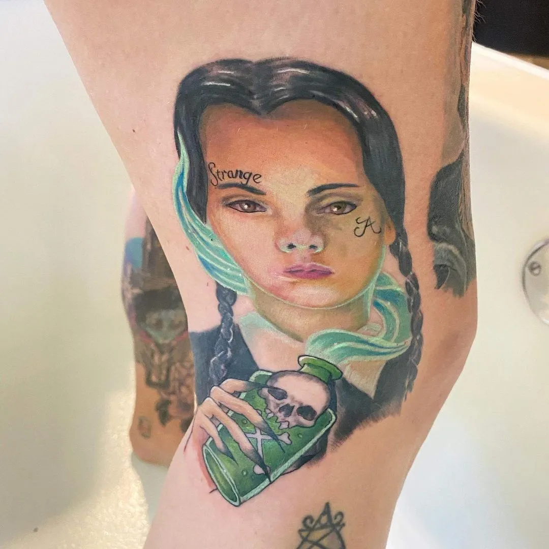 Tattoo by TJ Cornelius at Fallen Raven Tattoo Studio