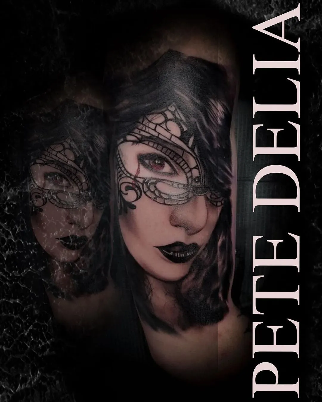 Tattoo by Pete Delia at Fallen Raven Tattoo Studio