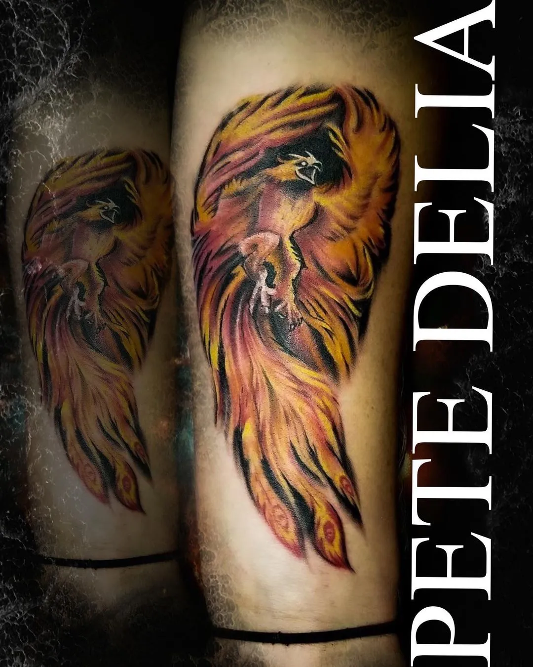 Tattoo by Pete Delia at Fallen Raven Tattoo Studio