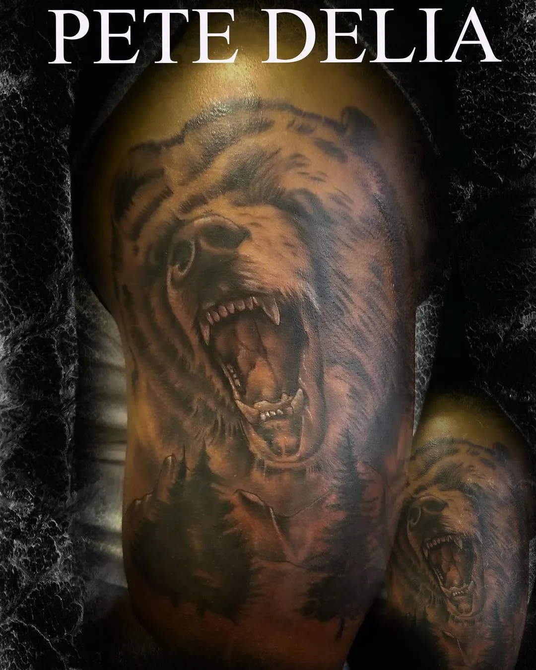 Tattoo by Pete Delia at Fallen Raven Tattoo Studio