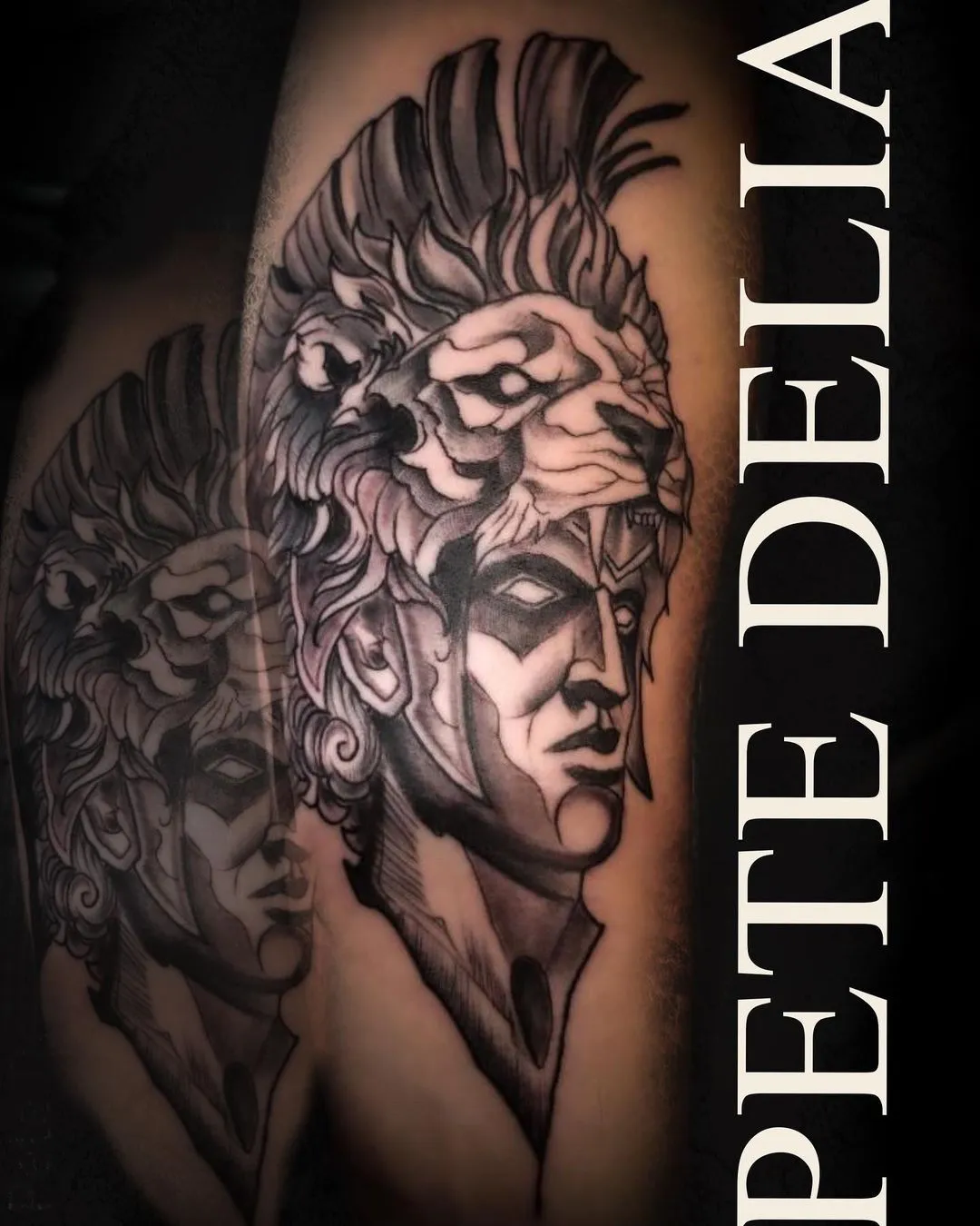 Tattoo by Pete Delia at Fallen Raven Tattoo Studio