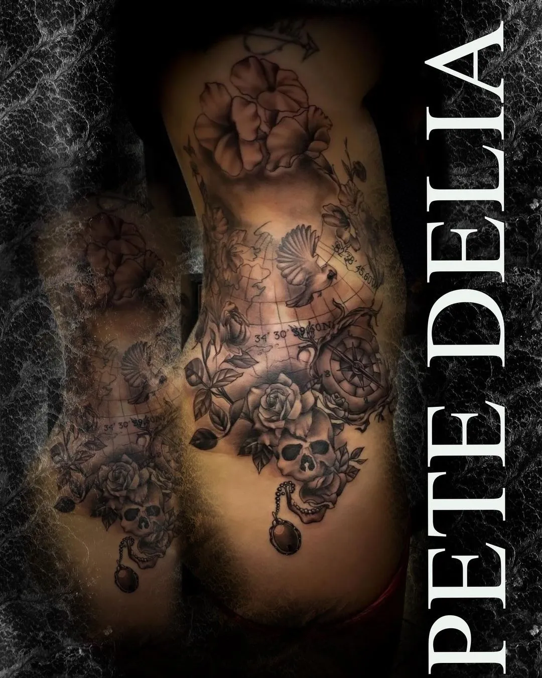 Tattoo by Pete Delia at Fallen Raven Tattoo Studio