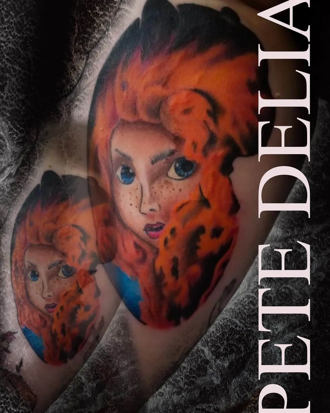 Tattoo by Pete Delia at Fallen Raven Tattoo Studio