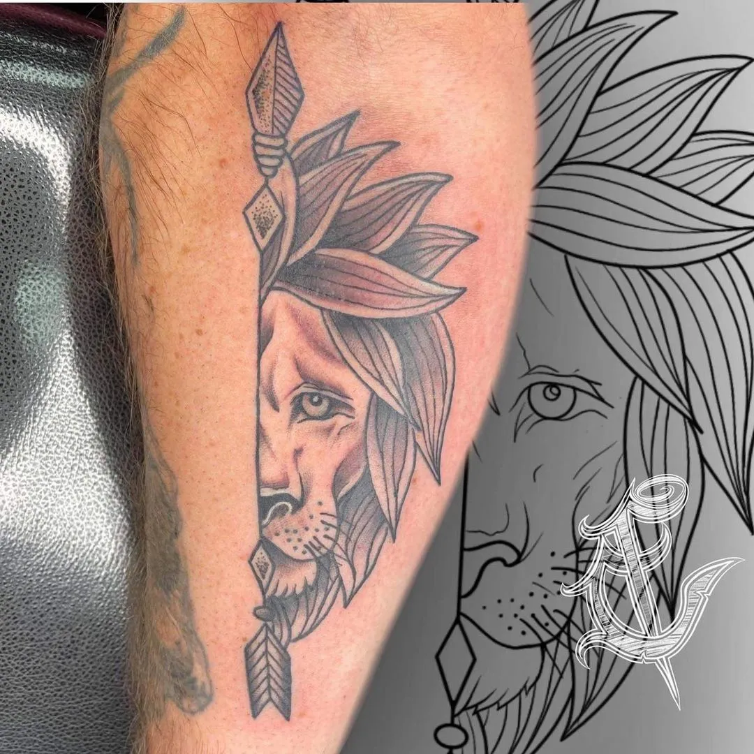 Tattoo by TJ Cornelius at Fallen Raven Tattoo Studio