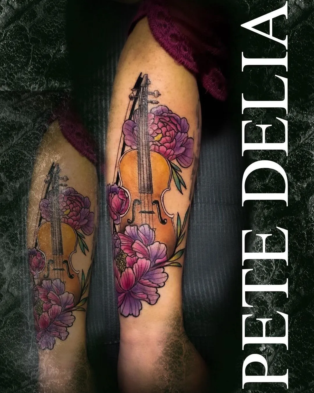 Tattoo by Pete Delia at Fallen Raven Tattoo Studio