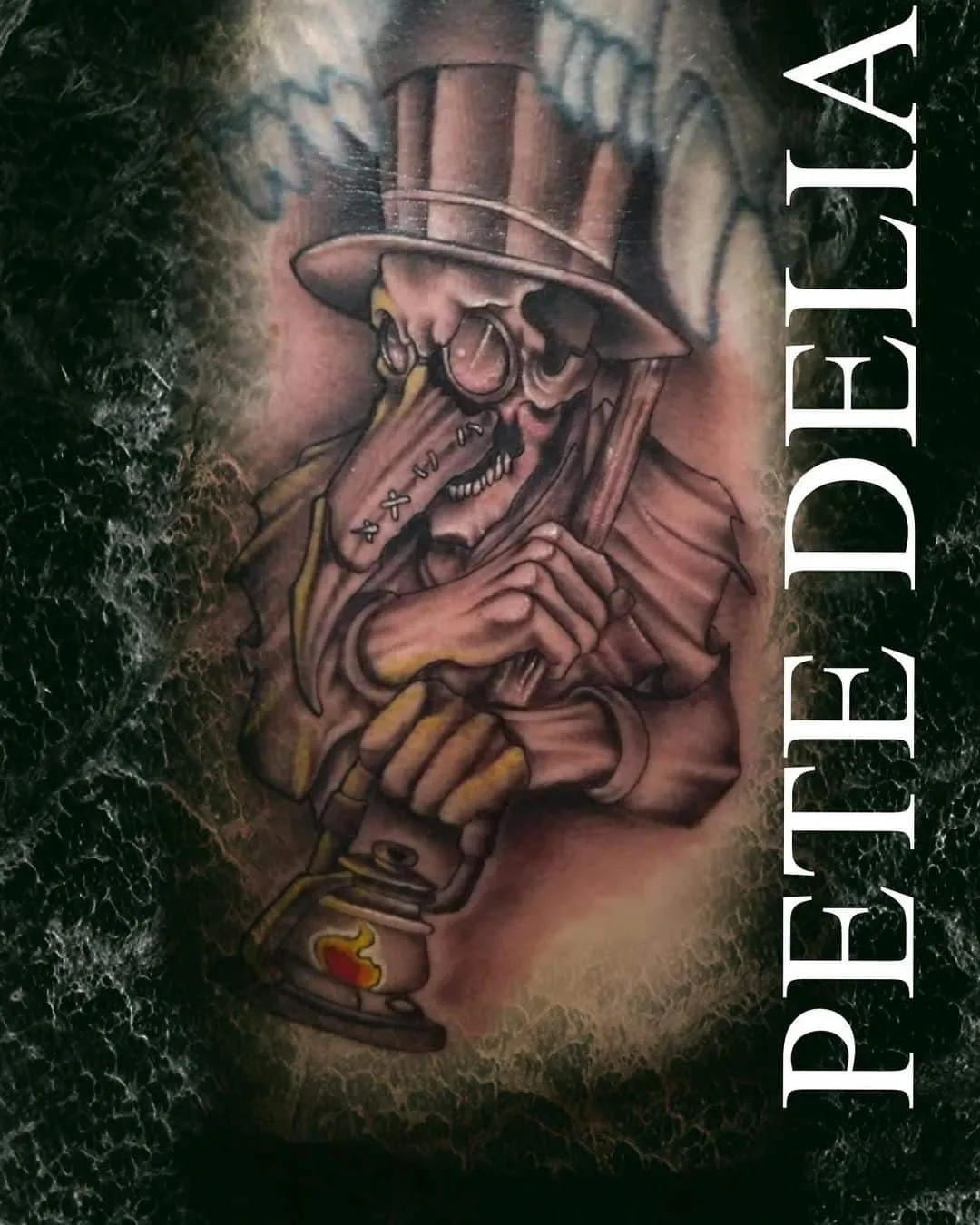 Tattoo by Pete Delia at Fallen Raven Tattoo Studio