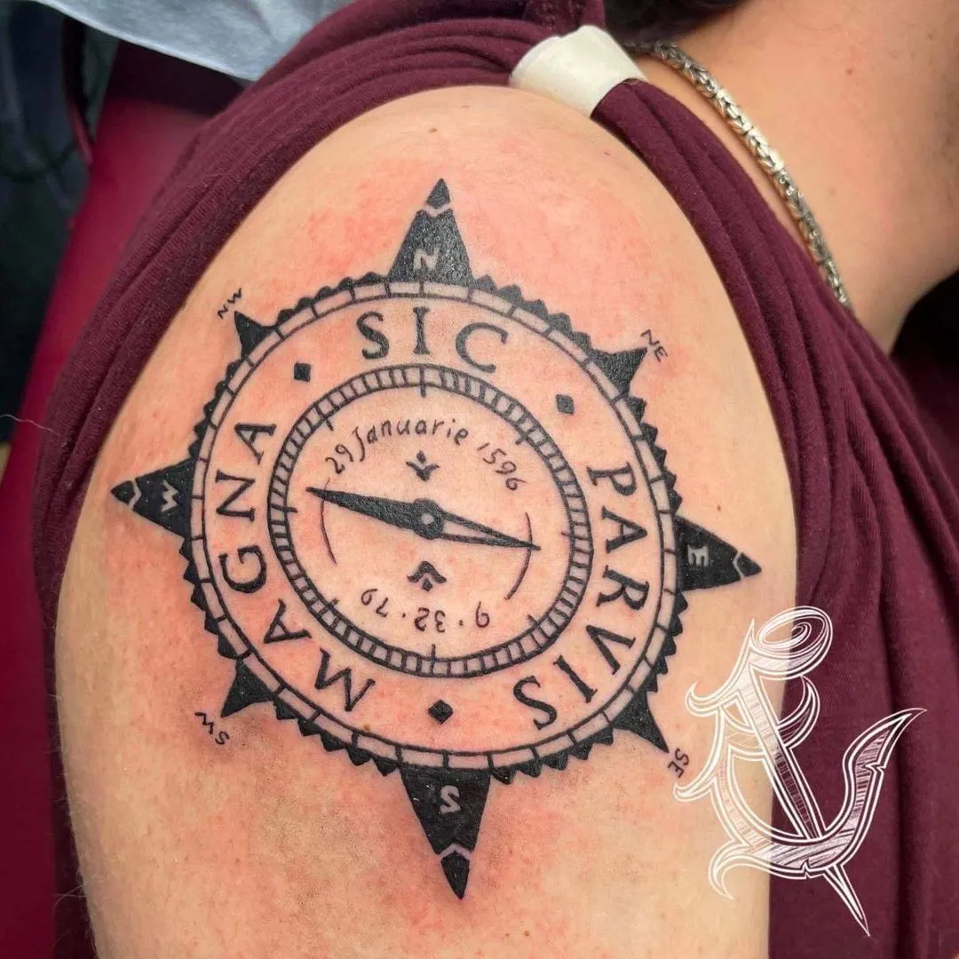 Tattoo by TJ Cornelius at Fallen Raven Tattoo Studio