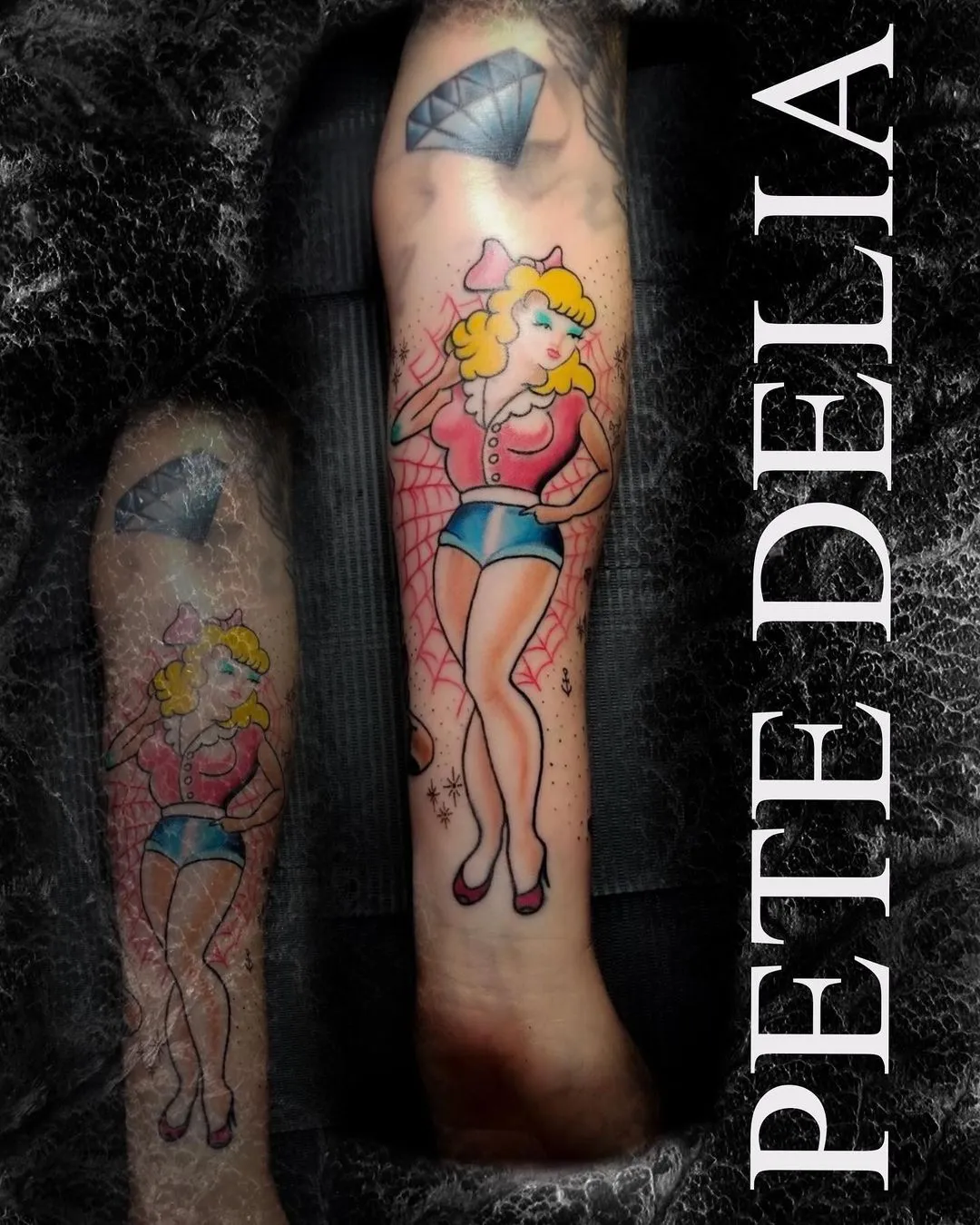 Tattoo by Pete Delia at Fallen Raven Tattoo Studio