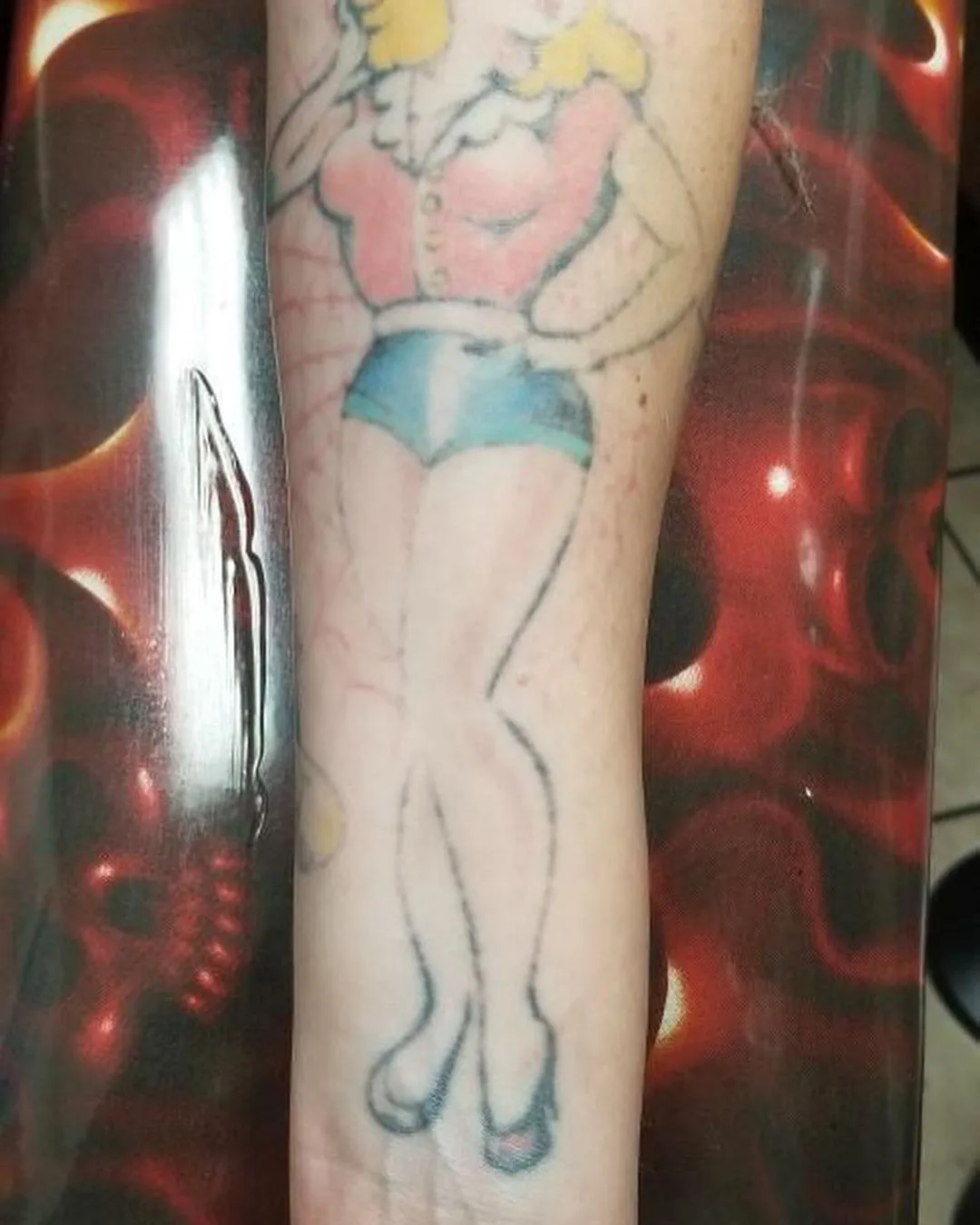 Tattoo by Pete Delia at Fallen Raven Tattoo Studio