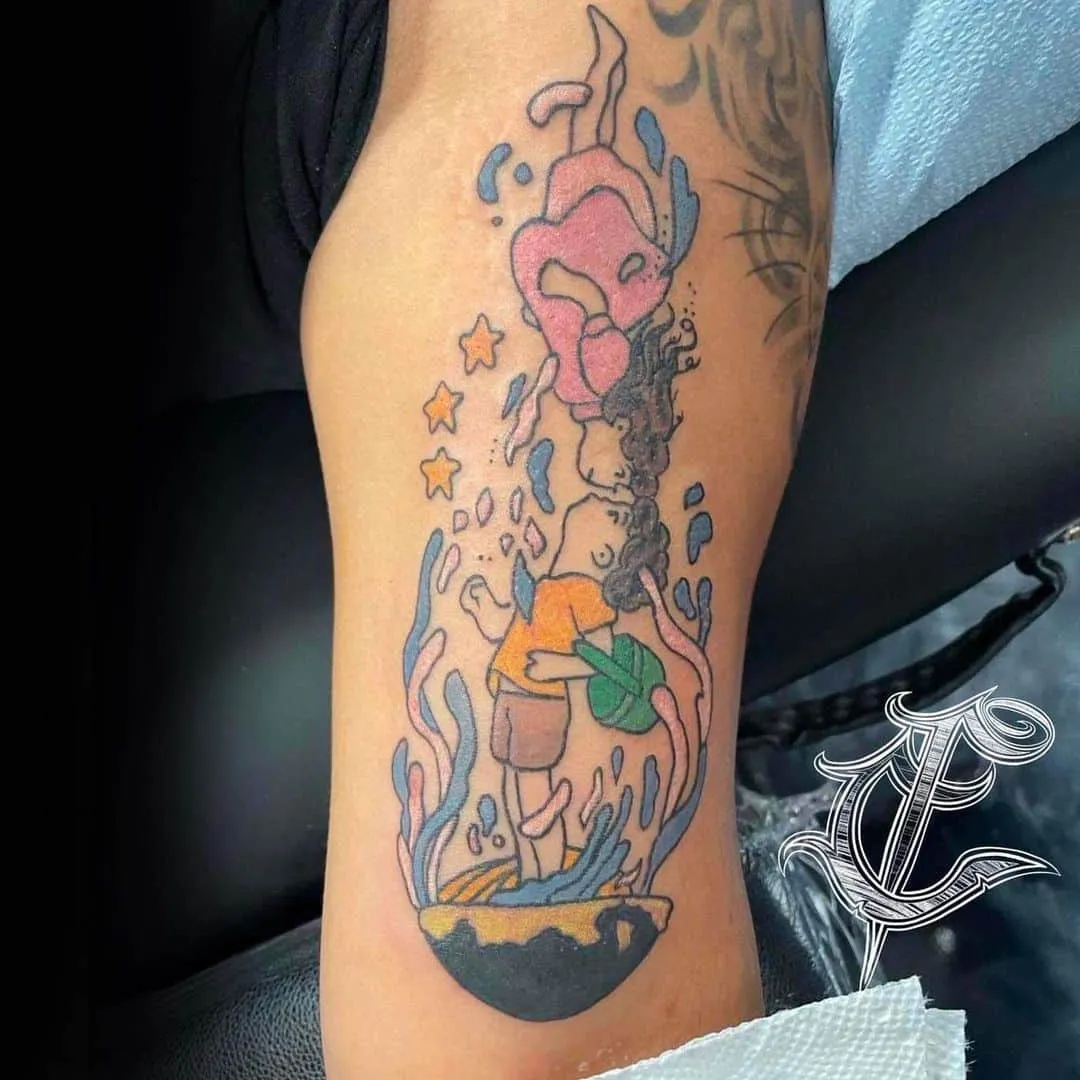 Tattoo by TJ Cornelius at Fallen Raven Tattoo Studio