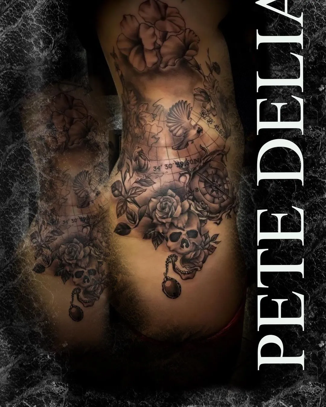 Tattoo by Pete Delia at Fallen Raven Tattoo Studio