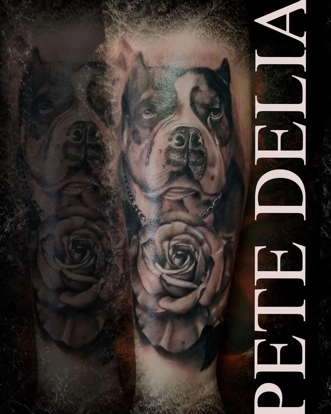 Tattoo by Pete Delia at Fallen Raven Tattoo Studio