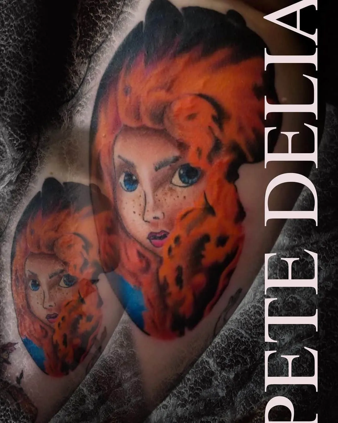 Tattoo by Pete Delia at Fallen Raven Tattoo Studio