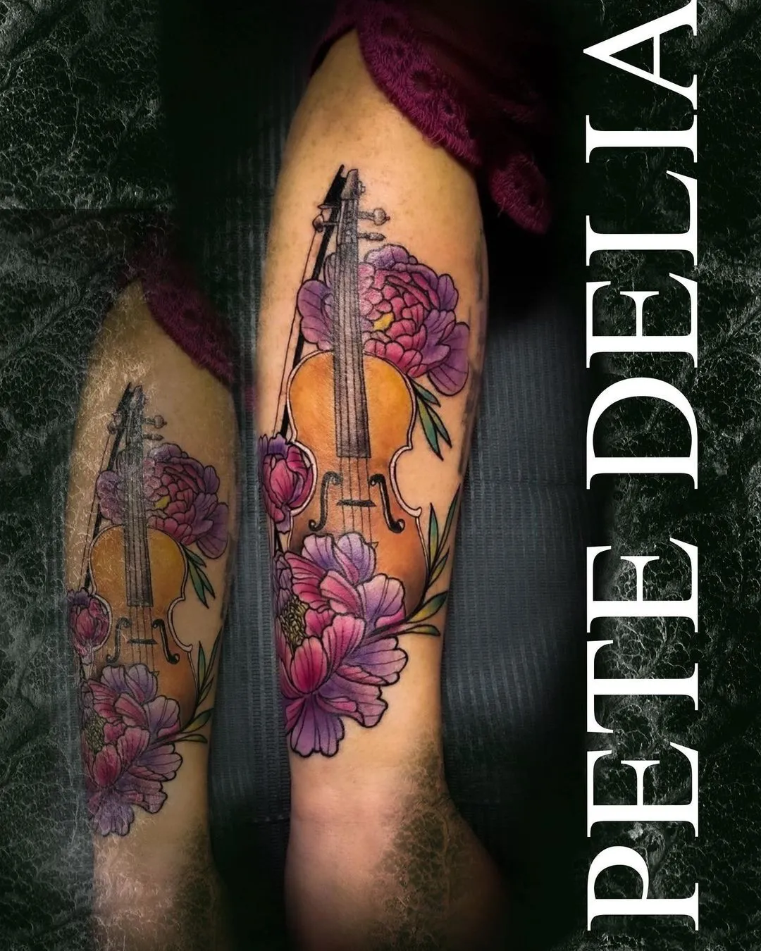 Tattoo by Pete Delia at Fallen Raven Tattoo Studio