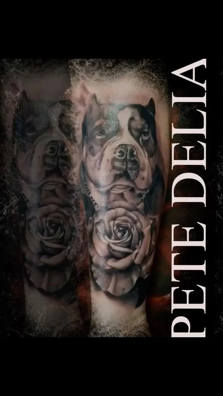 Tattoo by Pete Delia at Fallen Raven Tattoo Studio