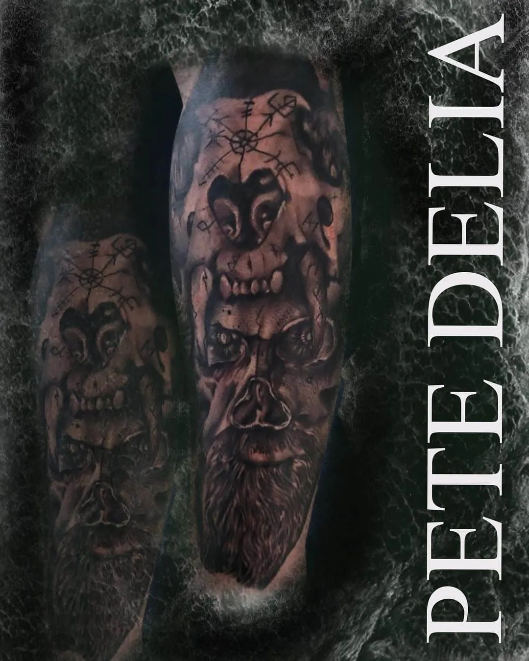 Tattoo by Pete Delia at Fallen Raven Tattoo Studio