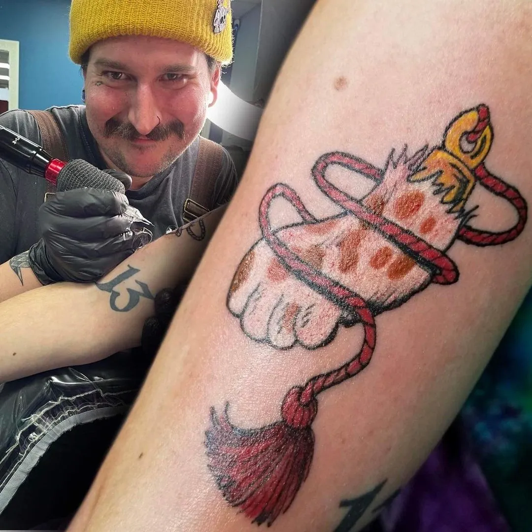 Tattoo by TJ Cornelius at Fallen Raven Tattoo Studio