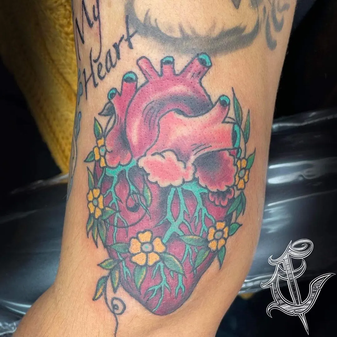 Tattoo by TJ Cornelius at Fallen Raven Tattoo Studio