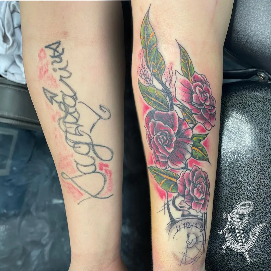 Tattoo by TJ Cornelius at Fallen Raven Tattoo Studio