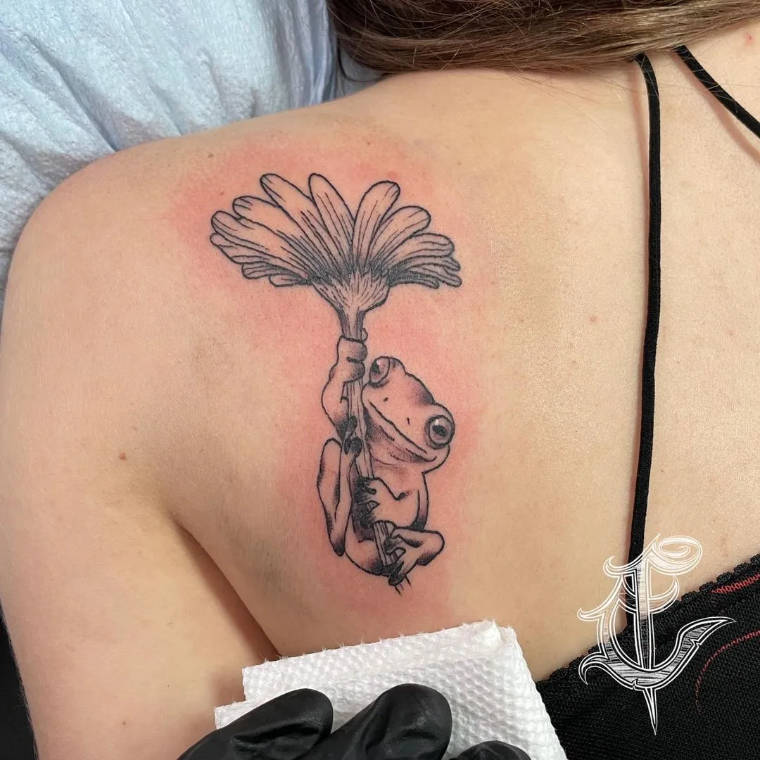 Tattoo by TJ Cornelius at Fallen Raven Tattoo Studio