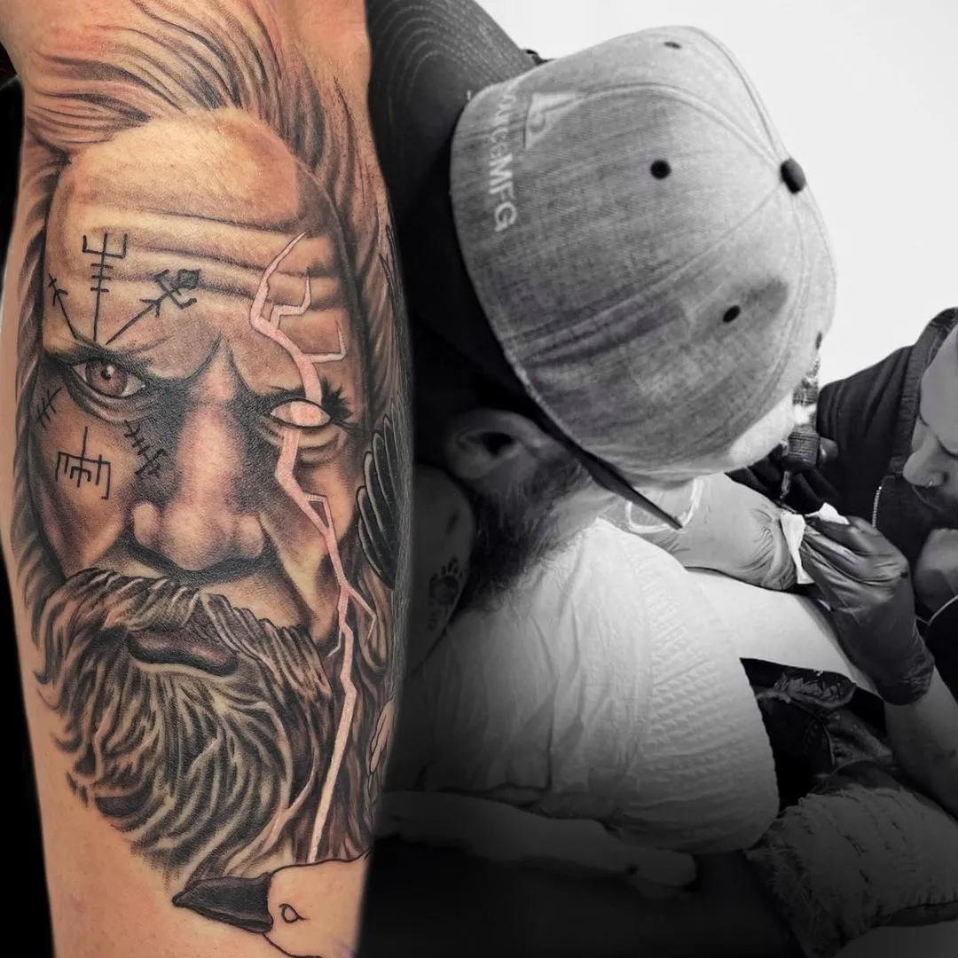 Tattoo by TJ Cornelius at Fallen Raven Tattoo Studio