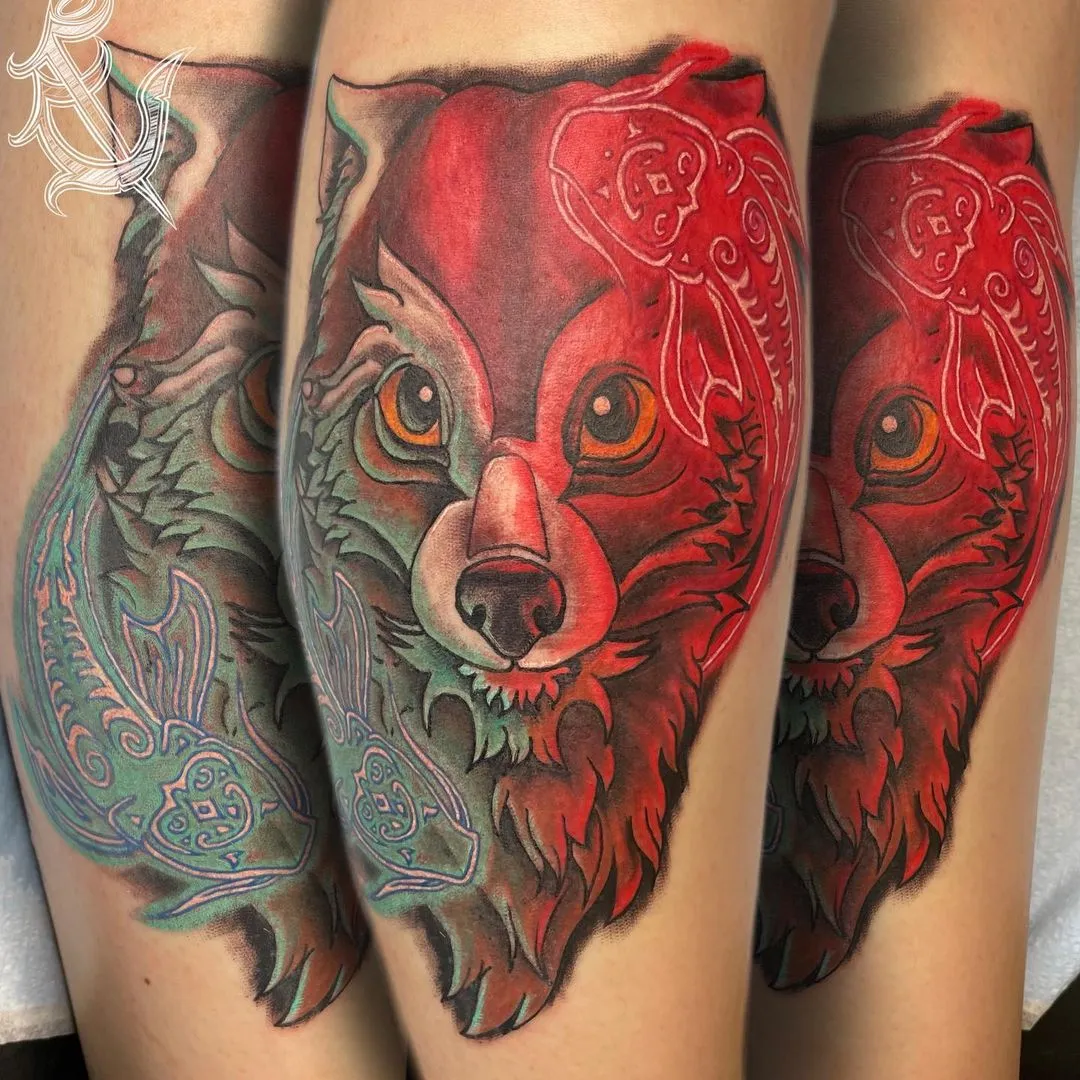 Tattoo by TJ Cornelius at Fallen Raven Tattoo Studio