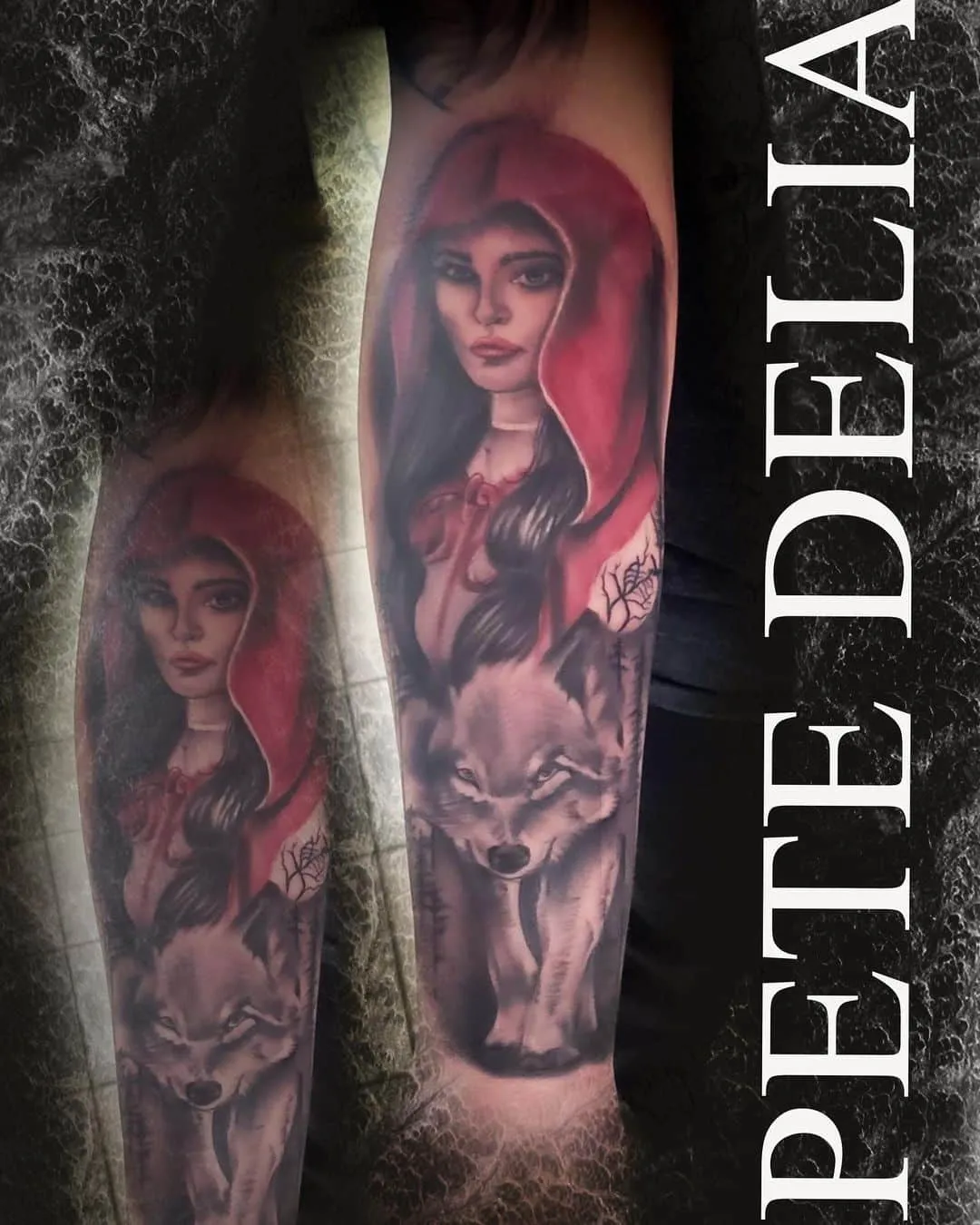 Tattoo by Pete Delia at Fallen Raven Tattoo Studio