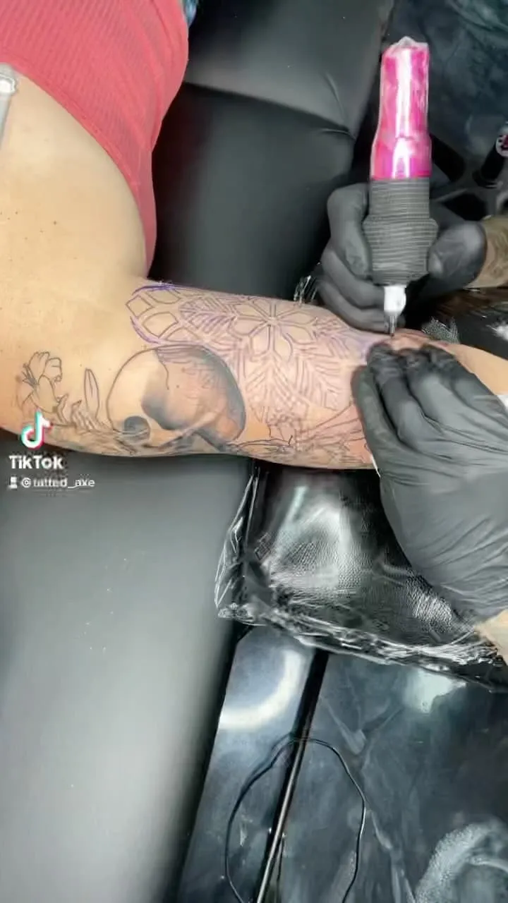 Tattoo by TJ Cornelius at Fallen Raven Tattoo Studio