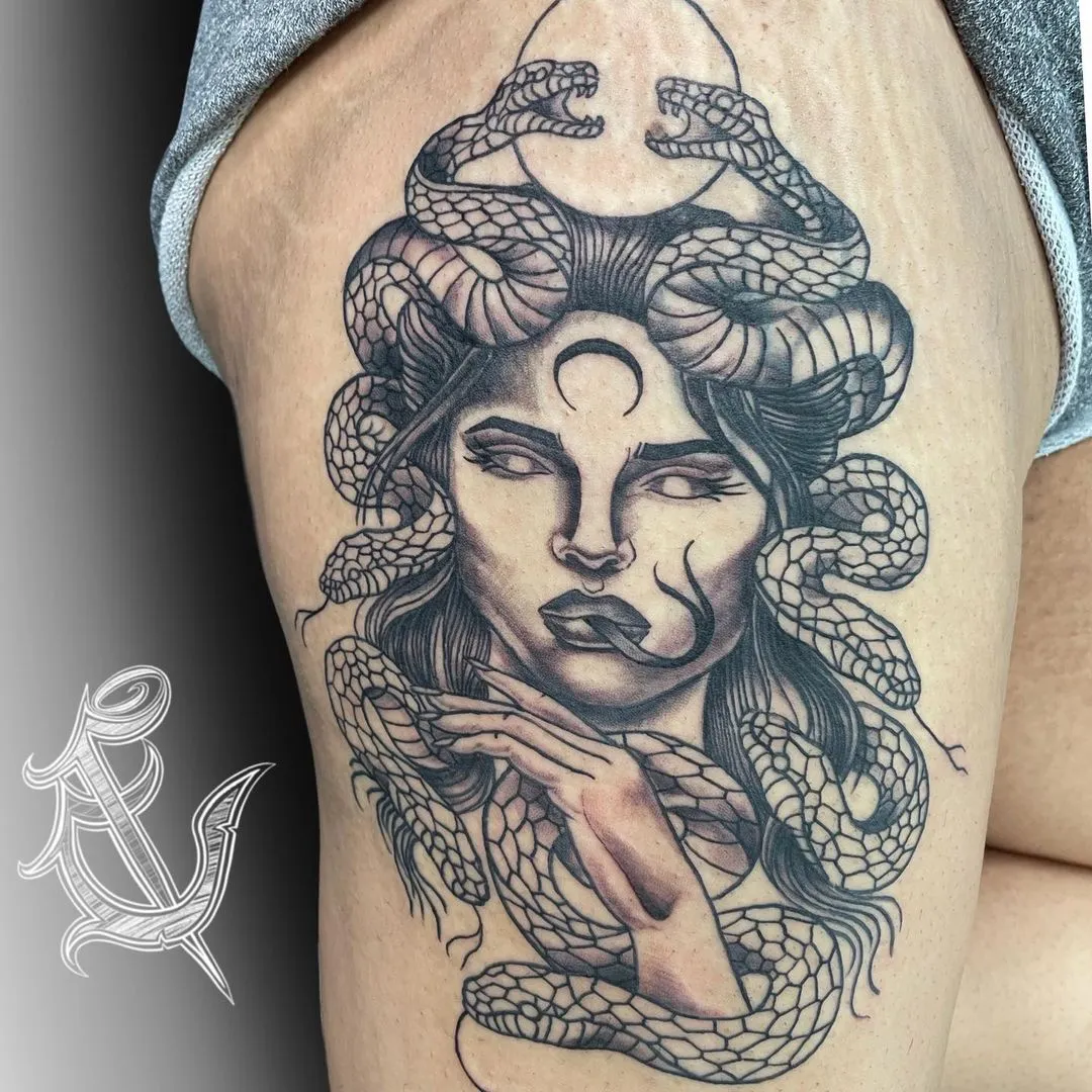 Tattoo by TJ Cornelius at Fallen Raven Tattoo Studio