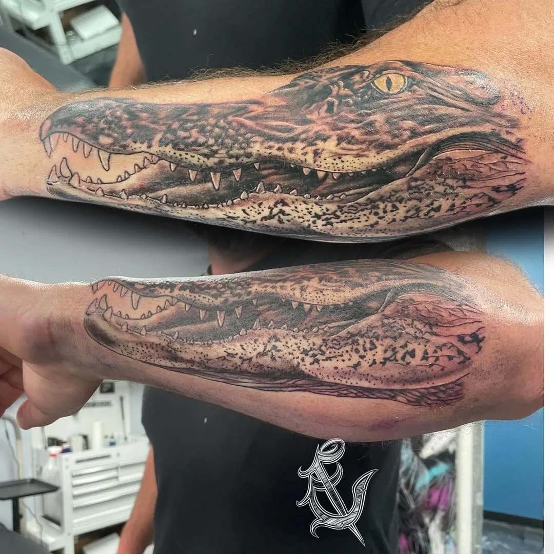 Tattoo by TJ Cornelius at Fallen Raven Tattoo Studio