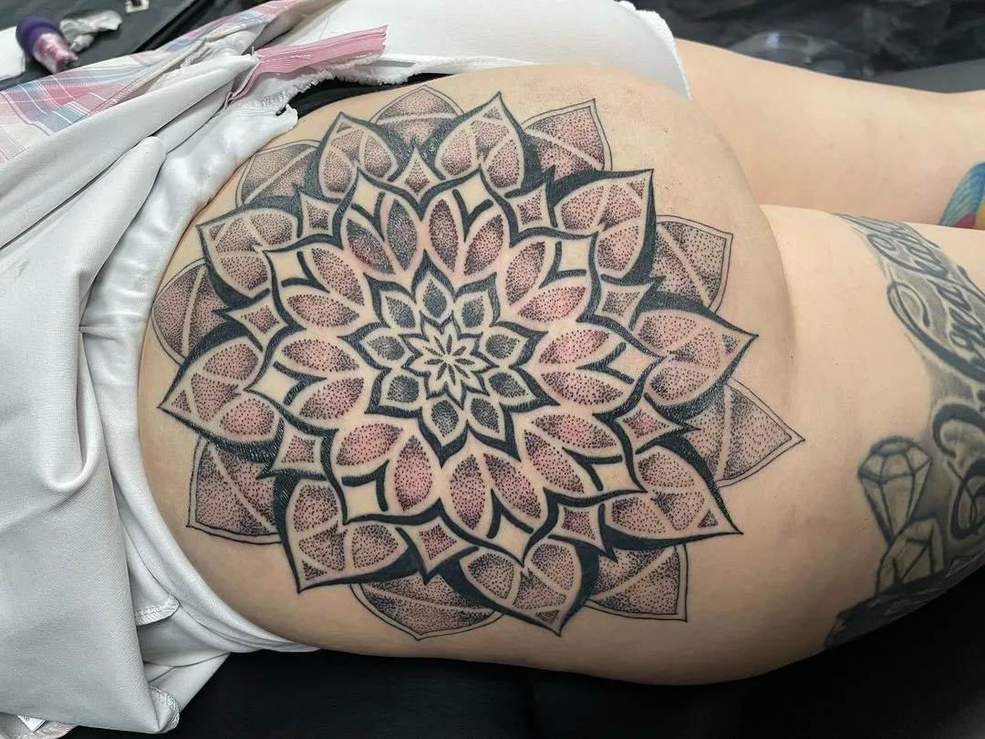 Tattoo by TJ Cornelius at Fallen Raven Tattoo Studio