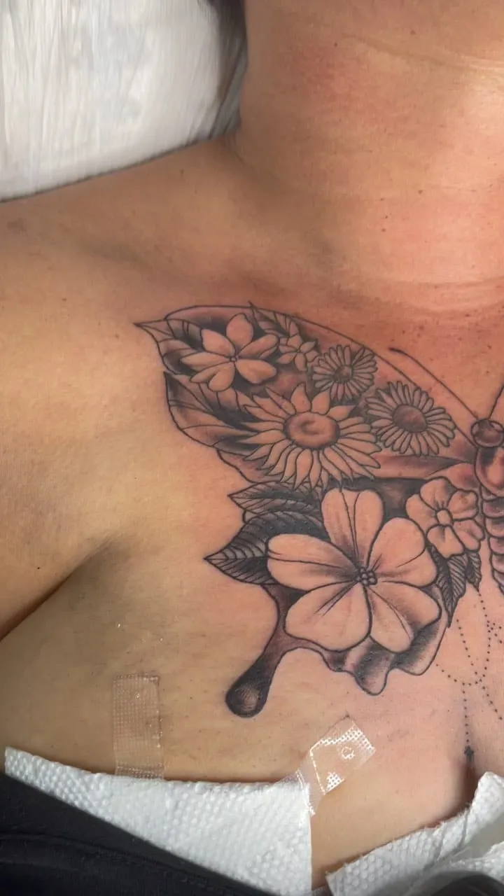 Tattoo by TJ Cornelius at Fallen Raven Tattoo Studio