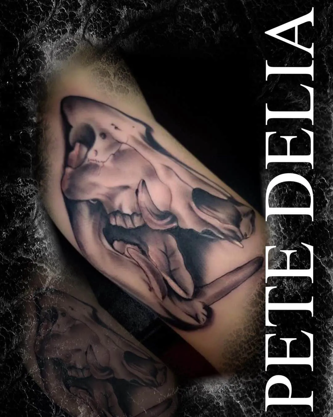 Tattoo by Pete Delia at Fallen Raven Tattoo Studio